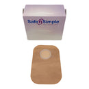 POUCH, OST 2PC CLSD FLNG BELTTAB BGE 8" 45MM (30/BX 8BX/CS), 240/CS