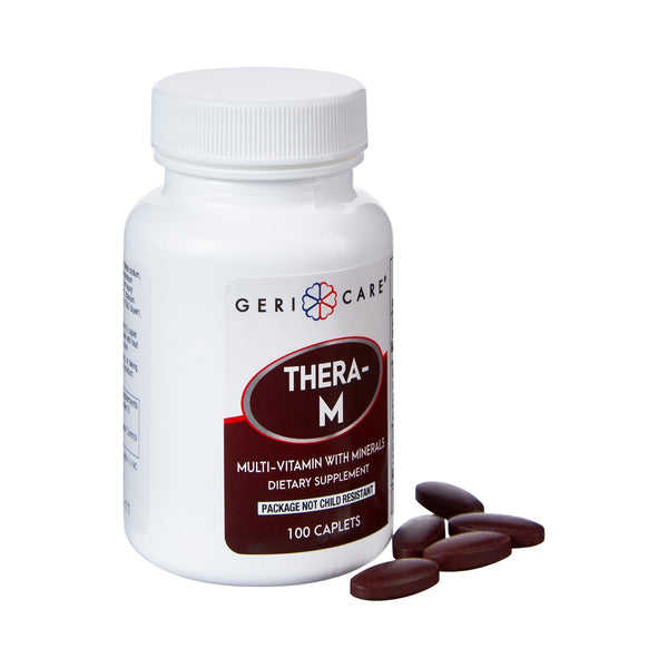 GERI-CARE® MULTIVITAMIN SUPPLEMENT WITH MINERALS, SOLD AS 12/CASE GERI-CARE 621-01-GCP