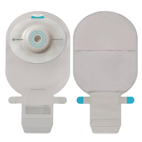 SENSURA® MIO FLAT 1-PIECE TRANSPARENT OSTOMY POUCH, 30 MM STOMA, SOLD AS 10/BOX COLOPLAST 10483