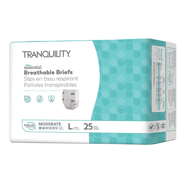 COMFORTCARE™ INCONTINENCE BRIEF, LARGE, SOLD AS 100/CASE PRINCIPLE 2966-100
