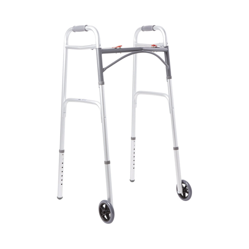 MCKESSON FOLDING ALUMINUM WALKER, SOLD AS 1/EACH MCKESSON 146-10210-1