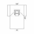 HALYARD STERILE CHEST DRAPE, 100 X 72 X 124 INCH, SOLD AS 12/CASE O&M 89227