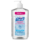 PURELL ADVANCED HAND SANITIZER 70% ETHYL ALCOHOL GEL, PUMP BOTTLE, 20 OZ, SOLD AS 12/CASE GOJO 3023-12