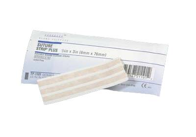SUTURE STRIP® PLUS SKIN CLOSURE STRIP, SOLD AS 50/BOX GENTELL TP1104