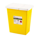 SHARPSAFETY™ CHEMOTHERAPY WASTE CONTAINER, 8 GALLON, 17½ X 15½ X 11 INCH, SOLD AS 1/EACH CARDINAL 8985