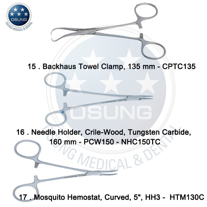 Basic Dental Implant Surgery Kit - C-1036