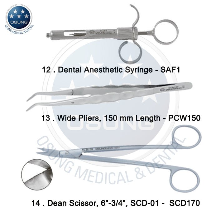 Basic Dental Implant Surgery Kit - C-1036