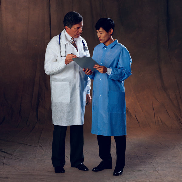 BASIC® LAB COAT, SOLD AS 25/CASE O&M 10121