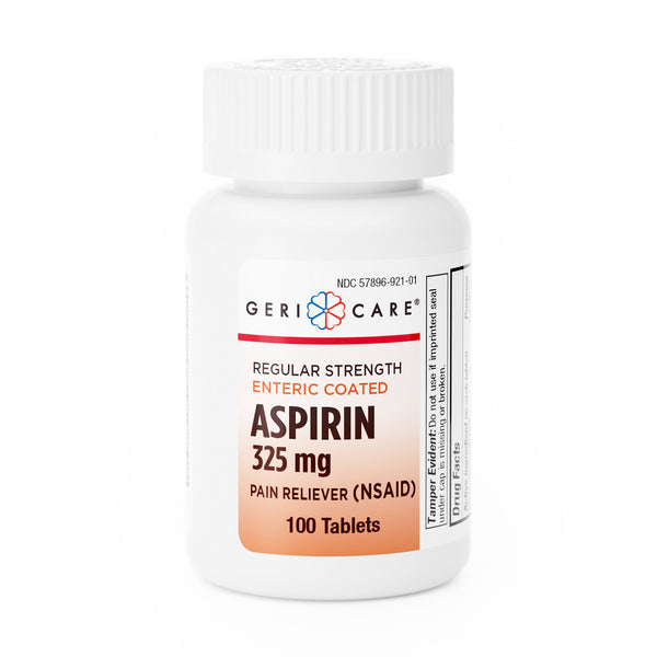 GERI-CARE® ASPIRIN PAIN RELIEF, SOLD AS 12/CASE GERI-CARE 921-01-GCP