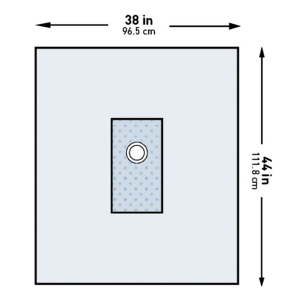 MCKESSON STERILE BRACHIAL ANGIOGRAPHY DRAPE, 38 X 44 INCH, SOLD AS 1/PACK MCKESSON 183-I80-01164G-S