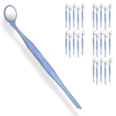 25 Pieces Dental Autoclavable Disposable Mouth Mirror Blue -ORAL32 - Osung USA