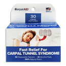 CARPAL AID® PATCH HAND-BASED CARPAL TUNNEL SUPPORT, SOLD AS 30/PACK CARPAL CA-30PK UNI