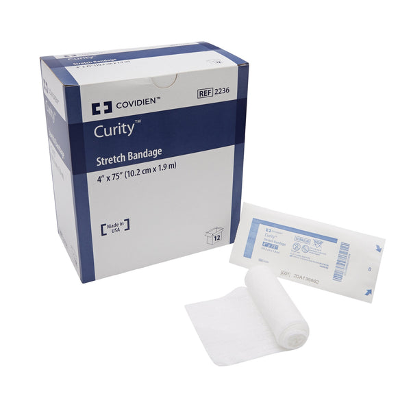 CURITY™ STERILE CONFORMING BANDAGE, 4 X 75 INCH, 1-PLY, SOLD AS 96/CASE CARDINAL 2236
