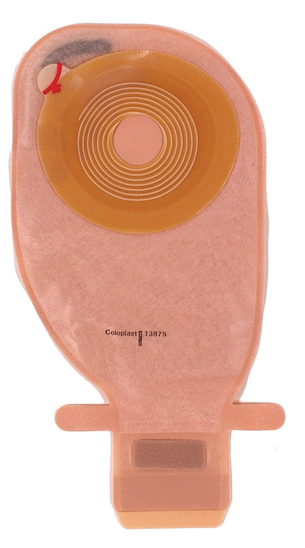 ASSURA® CONVEX LIGHT 1-PIECE OPAQUE OSTOMY POUCH, 15 – 43MM STOMAS, SOLD AS 10/BOX COLOPLAST 14405
