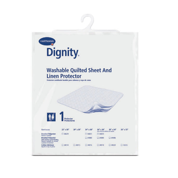 DIGNITY® WASHABLE PROTECTORS UNDERPAD, 35 X 54 INCH, SOLD AS 1/EACH HARTMANN 34020