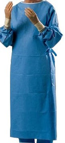 CARDINAL HEALTH ASTOUND NONREINFORCED SURGICAL GOWN WITH TOWEL, BLUE, 2X-LARGE, SOLD AS 18/CASE CARDINAL 9575