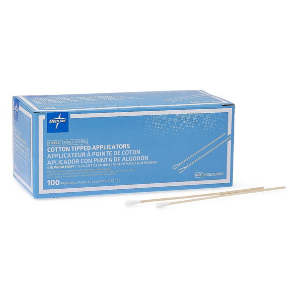 MEDLINE® SWABSTICK, 100 PACKS PER BOX, SOLD AS 1000/CASE MEDLINE MDS202000