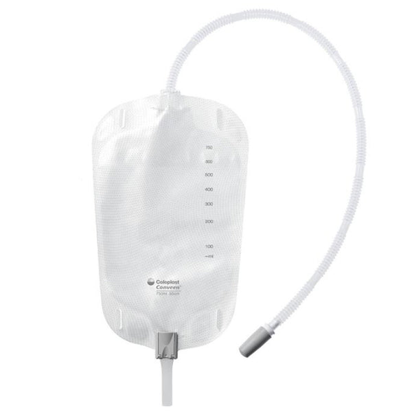 CONVEEN® URINARY LEG BAG, ANTI-REFLUX AND CLAMP VALVE, 500ML, VINYL/FLOCKED, SOLD AS 1/EACH COLOPLAST 21026