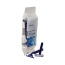 MCKESSON DISPOSABLE RAZOR, TWIN BLADE, LUBRICATED STRIP, BLUE, SOLD AS 72/CASE MCKESSON 16-RZ11