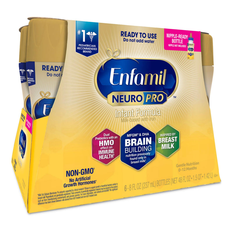 ENFAMIL NEUROPRO™ INFANT FORMULA, 8-OUNCE BOTTLE, SOLD AS 6/CARTON MEAD 187001