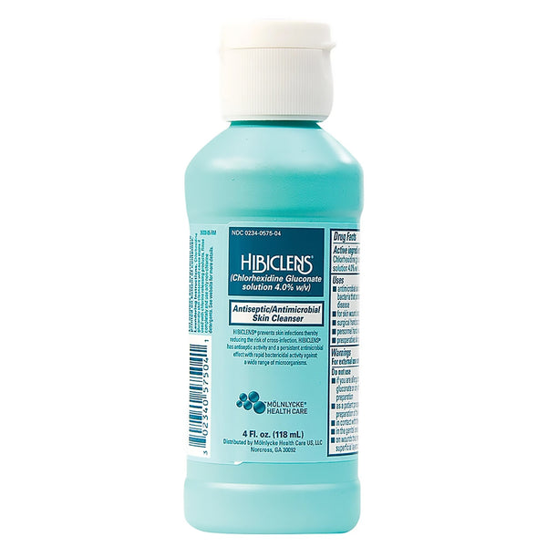 HIBICLENS® SURGICAL SCRUB, 4 OZ. BOTTLE, SOLD AS 48/CASE MOLNLYCKE 57504