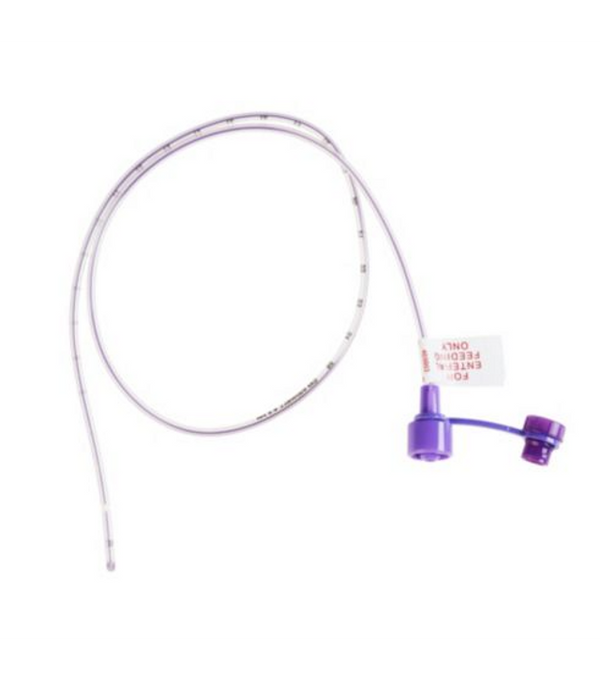 Cardinal Health Kangaroo Neonatal & Pediatric Feeding System Set Extension Bifurcated W/Entconnect Purp 60 50/Cs -60EY