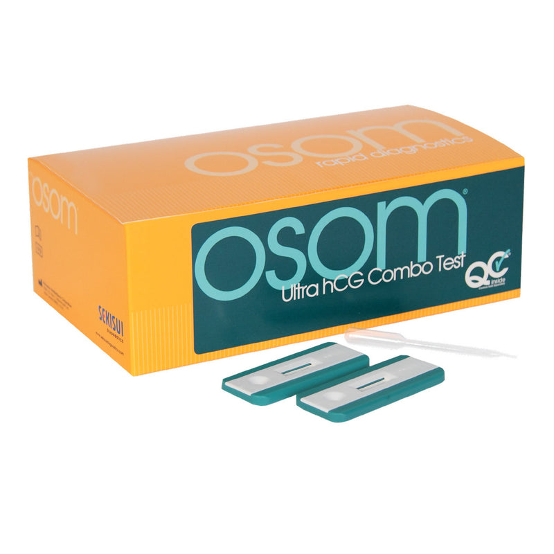 OSOM® ULTRA HCG COMBO PREGNANCY FERTILITY REPRODUCTIVE HEALTH TEST KIT, SOLD AS 1/BOX SEKISUI 1004