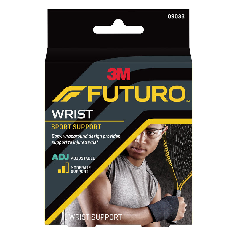 3M™ FUTURO™ ADULT SPORT WRIST SUPPORT, ADJUSTABLE FROM 4.5 TO 9.5 INCHES, SOLD AS 12/CASE 3M 09033ENR