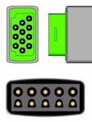 SAGE SERVICES ECG TRUNK CABLE, SOLD AS 1/EACH SAGE T02-05-36M