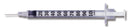 MICRO-FINE™ INSULIN SYRINGE WITH NEEDLE, SOLD AS 500/CASE EMBECTA 329412