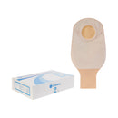 Sur-Fit Natura® Two-Piece Opaque Colostomy Pouch, 12-Inch Length, 2¼ Inch Flange, 10/Bx