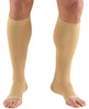 STOCKING BEL KNEE 20-30 3XLBEIGE OPEN TOE, 1/EA
