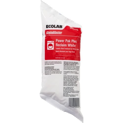 STAINBLASTER POWER PAK RECLAIM WHITE LAUNDRY STAIN REMOVER, SOLD AS 12/CASE ECOLAB 6100909