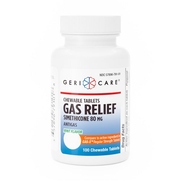 GERI-CARE® SIMETHICONE GAS RELIEF, SOLD AS 12/CASE GERI-CARE 791-01-GCP