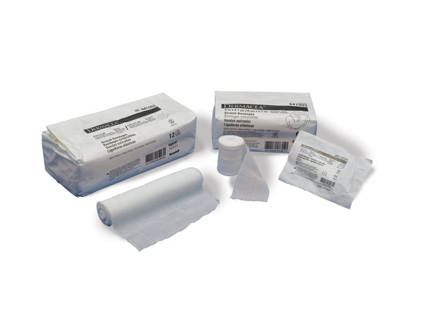 DERMACEA™ FLUFF BANDAGE ROLL, 4-1/2 INCH X 4-1/8 YARD, 6-PLY, SOLD AS 100/CASE CARDINAL 441251