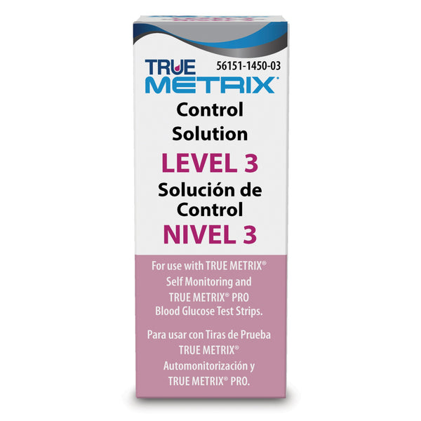 TRUE METRIX® BLOOD GLUCOSE CONTROL, LEVEL 3, SOLD AS 1/EACH NIPRO R5H01-3
