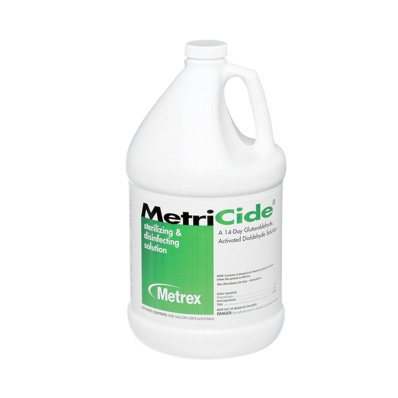 METRICIDE® GLUTARALDEHYDE HIGH LEVEL DISINFECTANT, 1-GALLON JUG, SOLD AS 4/CASE METREX 10-1400