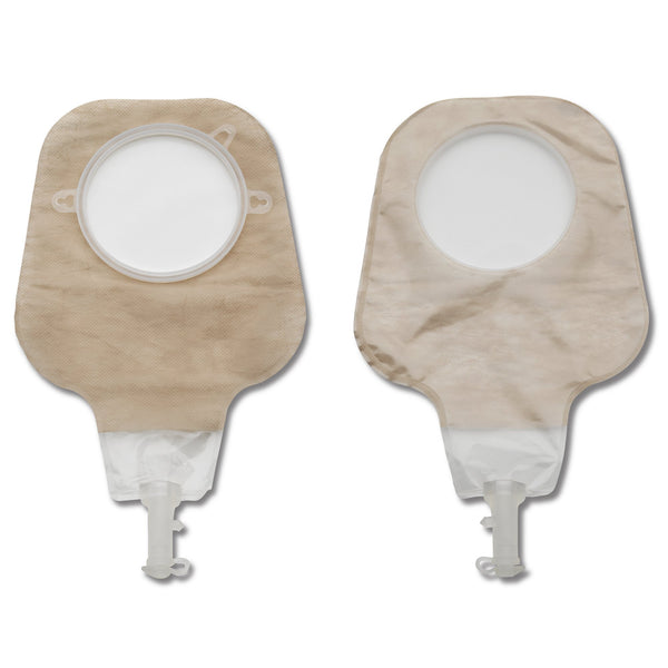NEW IMAGE™ 2-PIECE ULTRA-CLEAR OSTOMY POUCH, PRE-CUT TO FIT 102 MM STOMA, YELLOW, SOLD AS 10/BOX HOLLISTER 18016