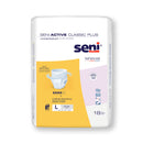 SENI® ACTIVE CLASSIC PLUS MODERATE ABSORBENT UNDERWEAR, LARGE, SOLD AS 72/CASE TZMO S-LA18-AC2