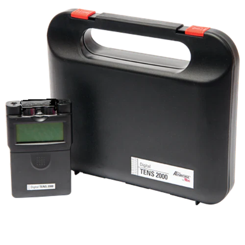 2-CHANNEL ANALOG TENS UNIT WITH TIMER. INCLUDES: TENS UNIT, TENS ELECTRODE, LEADWIRES, 9V BATTERY, TYPE 6F22, INSTRUCTION MANUAL, , SOLD AS EACH PRO 1