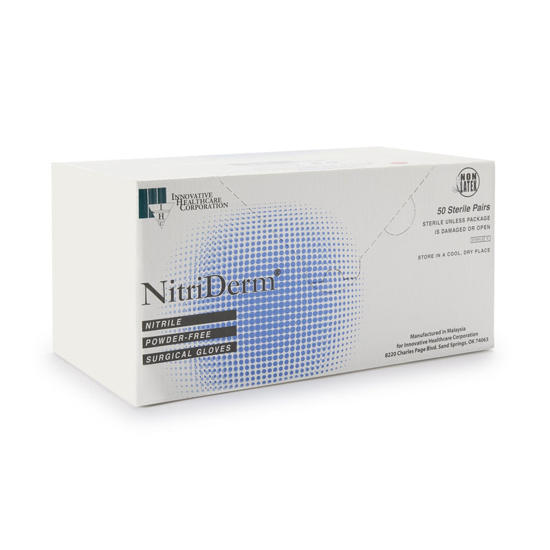 NitriDerm® Nitrile Surgical Glove, Size 7, White