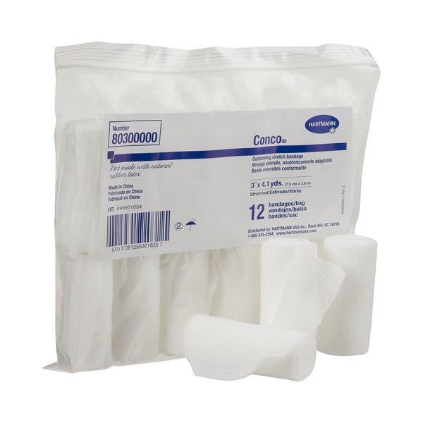 CONCO® CONFORMING BANDAGE, 3 INCH X 4-1/10 YARD, 1-PLY, SOLD AS 96/CASE HARTMANN 80300000