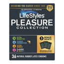 Lifestyles® Pleasure Collection Condom Variety Pack, 1/BX
