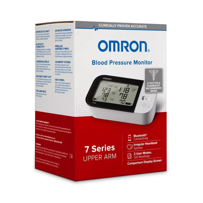 Omron 7 Series Digital Blood Pressure Monitoring Unit for Home Use, Adult Cuff 1/EACH -BP7350