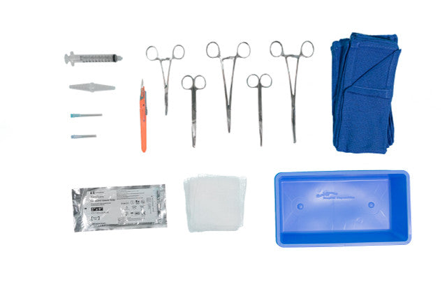 CHEST TUBE TRAY, 20/CS, SOLD AS CASE BIOSEAL, 10000660