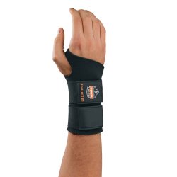 WRIST SUPPORT, AMBIDEXTROUS PROFLEX 675 DBL STRAP MED