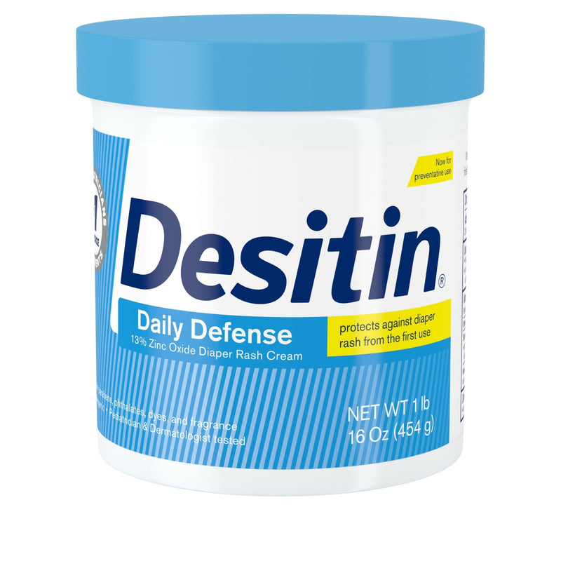 Desitin Rapid Relief Scented Diaper Rash Treatment Cream, 16 oz. Jar 12/CASE -10074300495160