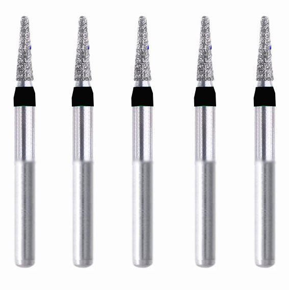 Conical, Dome End 1.4 mm Dia. Extra Coarse Grit Diamond Bur 5 per pack. 194.14EC2