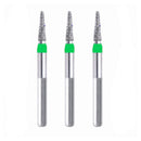 Conical, Dome End 1.6 mm Dia. Coarse Grit Diamond Bur 3 per pack. 194.16C10 - Osung USA