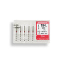 Conical, Dome End 1.8 mm Dia. Fine Grit Diamond Bur 5 per pack. 194.18F3
